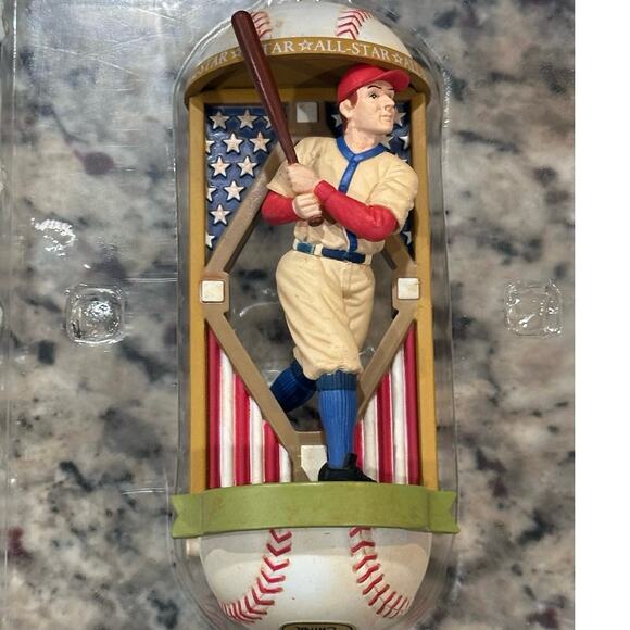 Vintage Heirloom Collection Baseball Ornament in Box Plays Take Me Out Ballgame - Picture 3 of 16